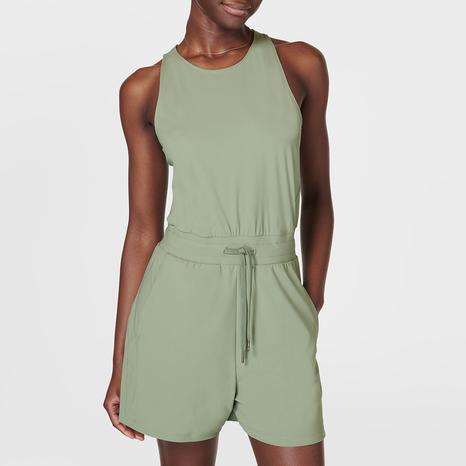 Explorer Romper - Savannah Green