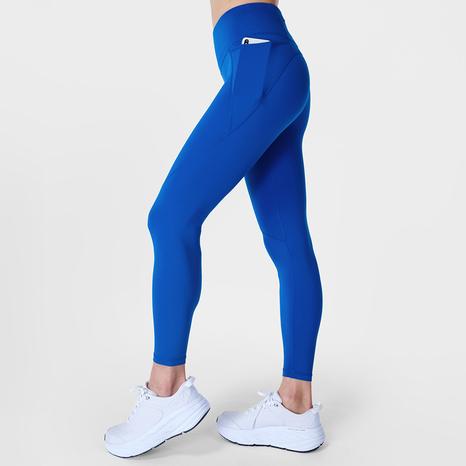 Power 7/8 Workout Leggings - Lightning Blue