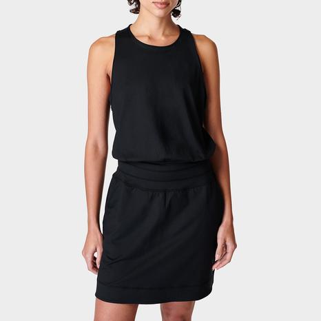 Gaia Performance Yoga Dress - Black