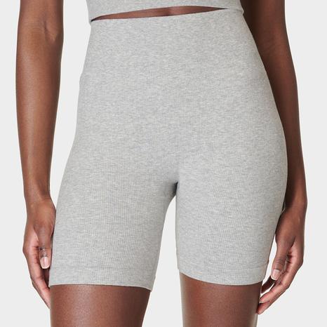 Sunrays Seamless Short - Light Grey Marl