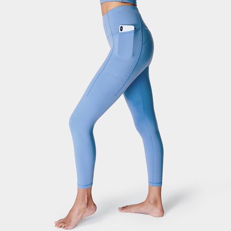 Super Soft 7/8 Yoga Leggings - Regatta Blue