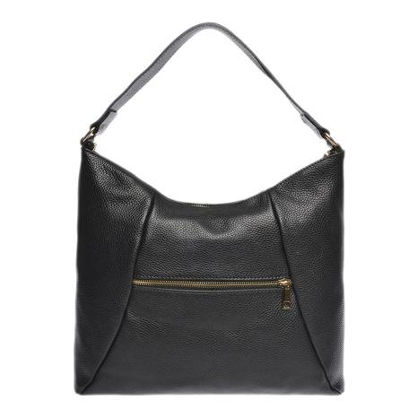 Black Leather Shoulder Bag