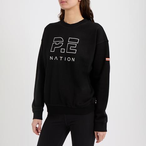 Black Heads Up Sweater