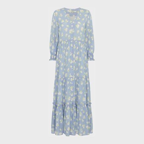 Cornflower Blair Printed Tiered Maxi Dress