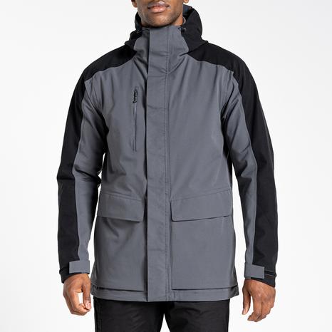 Grey/Black Expert Kiwi Pro Stretch Long Jacket