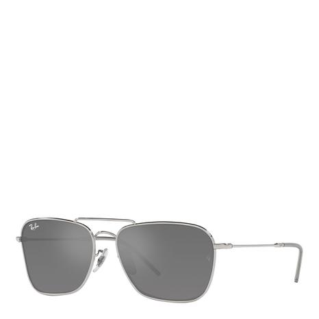 Silver Caravan Reverse Sunglasses 58mm