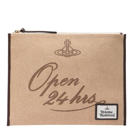 Natural Canvas Elena Pouch