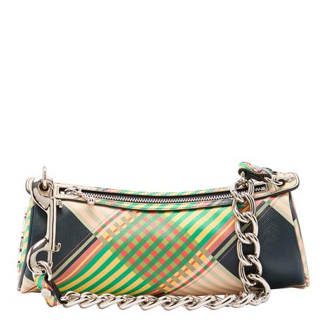 Combat Tartan Saffiano Tartan Cindy Cylinder Bag