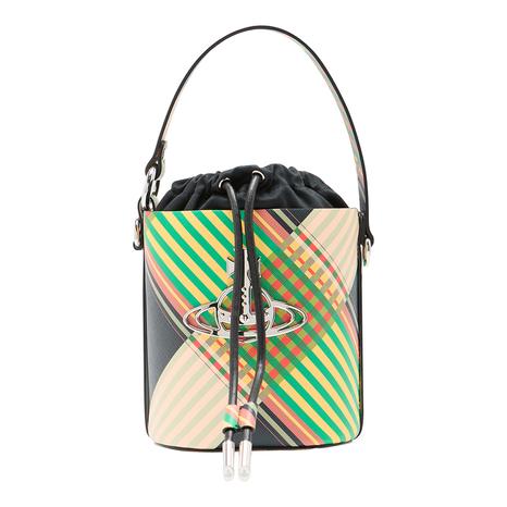 Combat Tartan Saffiano Tartan Daisy Bucket Bag