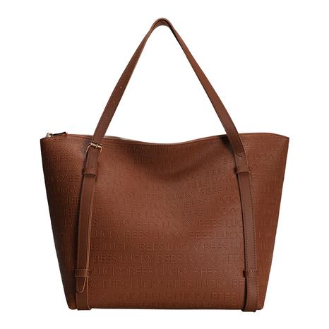 Tan Tote Bag