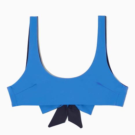 Cobalt/Navy Reversible Bikini Top