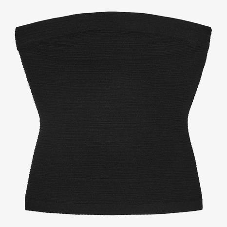 Black Ivy Slim Bandeau Top