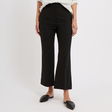 Black Flared Trousers