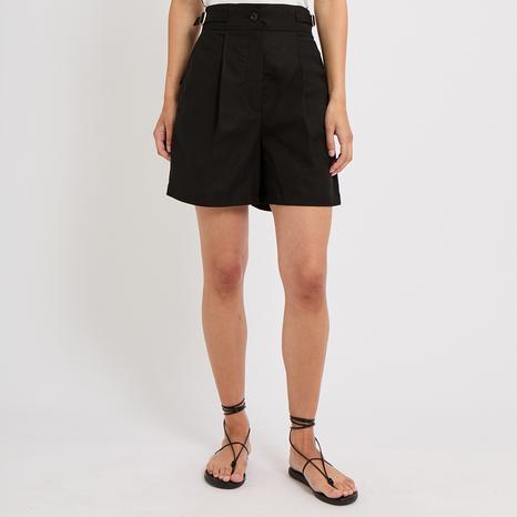 Black Safari Shorts