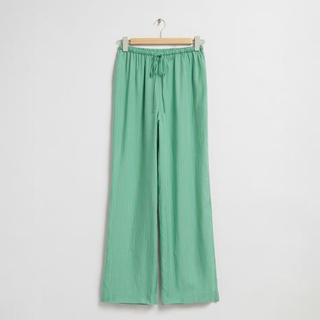 Multi Stripe Relaxed Trousers