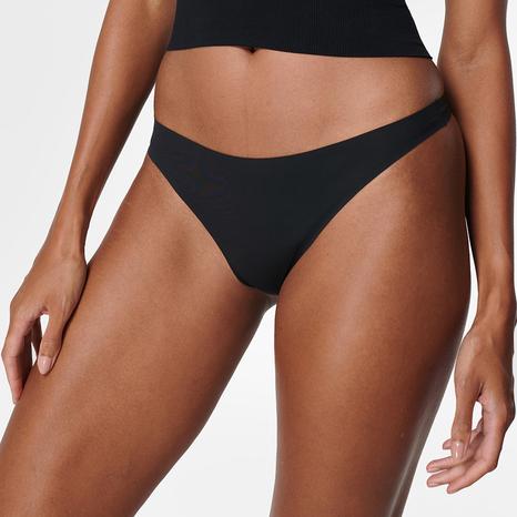 Barely There Thong - Black