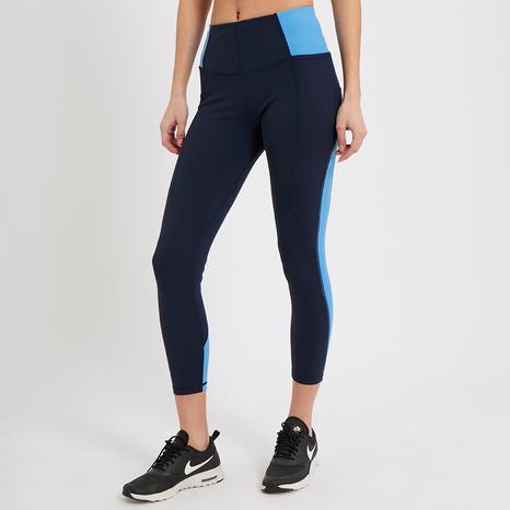Super Soft Flow 7/8 Yoga Leggings - Navy Blue