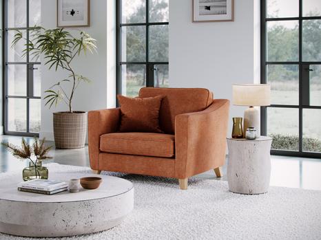 Elton Snuggle Chair City Terracota