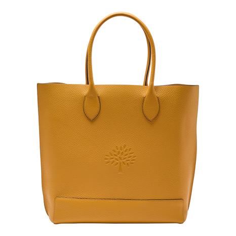 Deep Amber Blossom Tote Bag