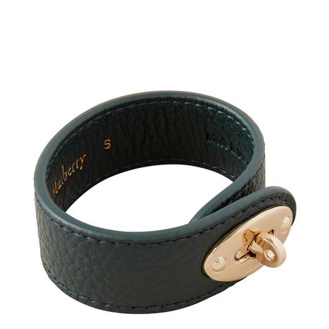 Mulberry Green Bayswater Leather Bracelet