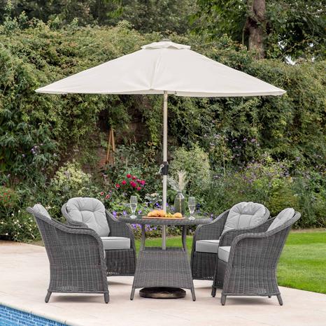 Vacaville 2x3m Parasol Cream