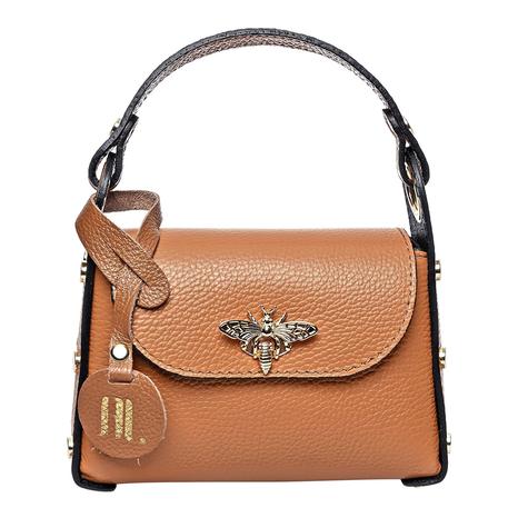Cognac Top handle Bag