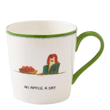 Kit Kemp Doodles Apple a Day Mug