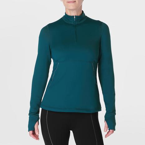 Therma Boost Running Half Zip - Deep Green