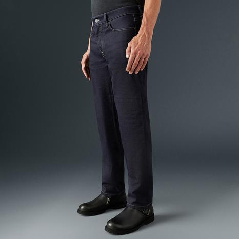 Dark Blue Poplar Motorcycle Jean