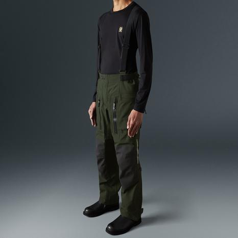 Dark Green Long Way Up Motorcycle Trousers