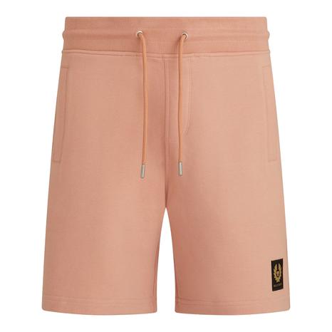 Rust Pink Cotton Shorts