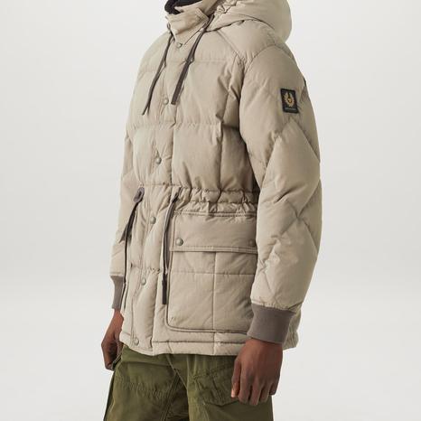 Biege Hawthorn Cotton Blend Jacket
