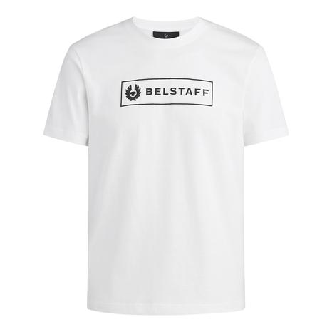 White Box Logo Cotton T-Shirt