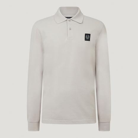 Grey Stewarton Cotton Polo Shirt