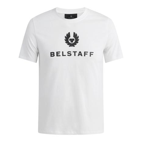 White Mariola Logo Cotton T-Shirt