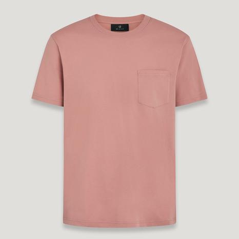 Rust Pink Thom Cotton T-Shirt