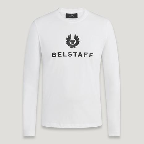White Mariola Long Sleeve Cotton Top