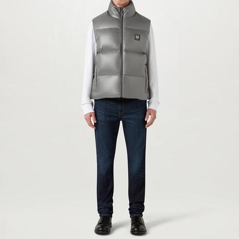 Silver Resolve Padded Gilet