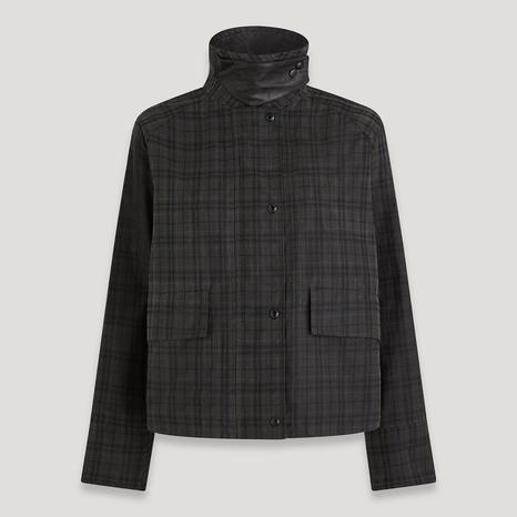 Black Iris Checked Jacket