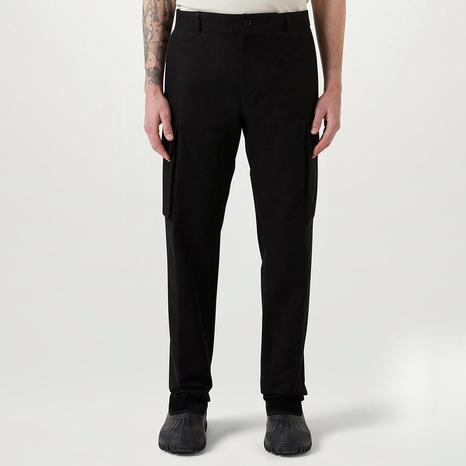 Black Scale Cargo Trousers