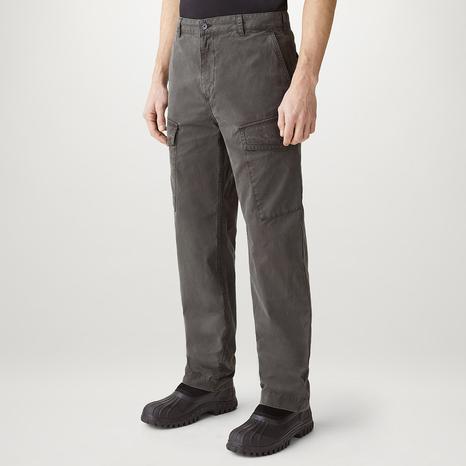 Grey Dispatch Cotton Cargo Trousers