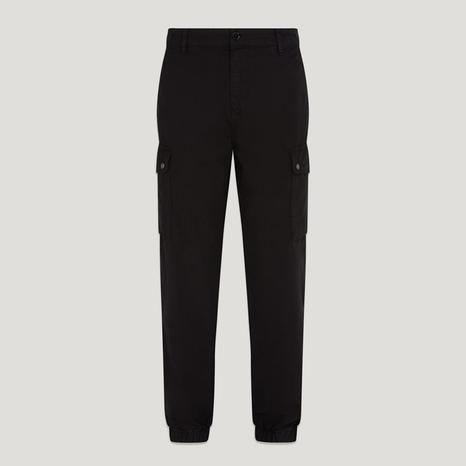 Black Command Cargo Trousers