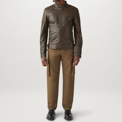 Brown Legacy Outlaw Leather Jacket
