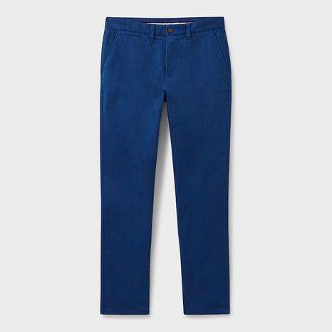 Cobalt Blue Straight Leg Chino