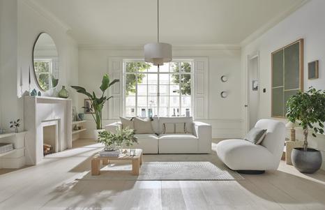 Model One  Medium Sofa Loop Ivory