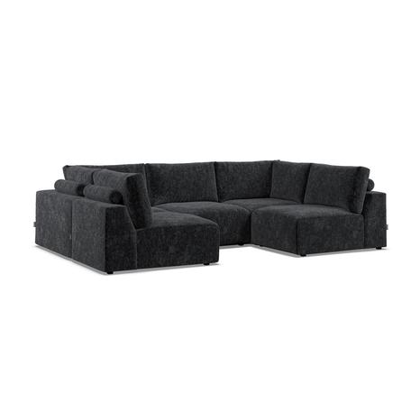 Model Two  U Shape Corner -Open End Symphony Black