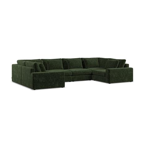 Model Eight  XL U Shape Corner -Closed End Symphony Bottle Green