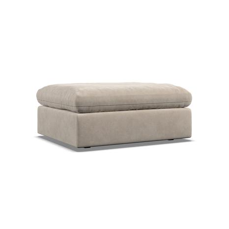Model Five Footstool Sicuro Eggshell