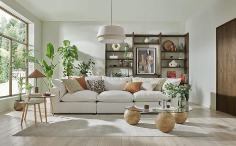 Model Six  Large Sofa Sicuro Cotton