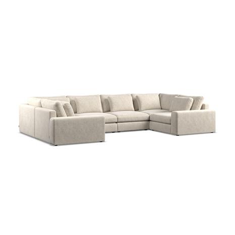 Model Eight  XL U Shape Corner -Closed End Symphony Ivory
